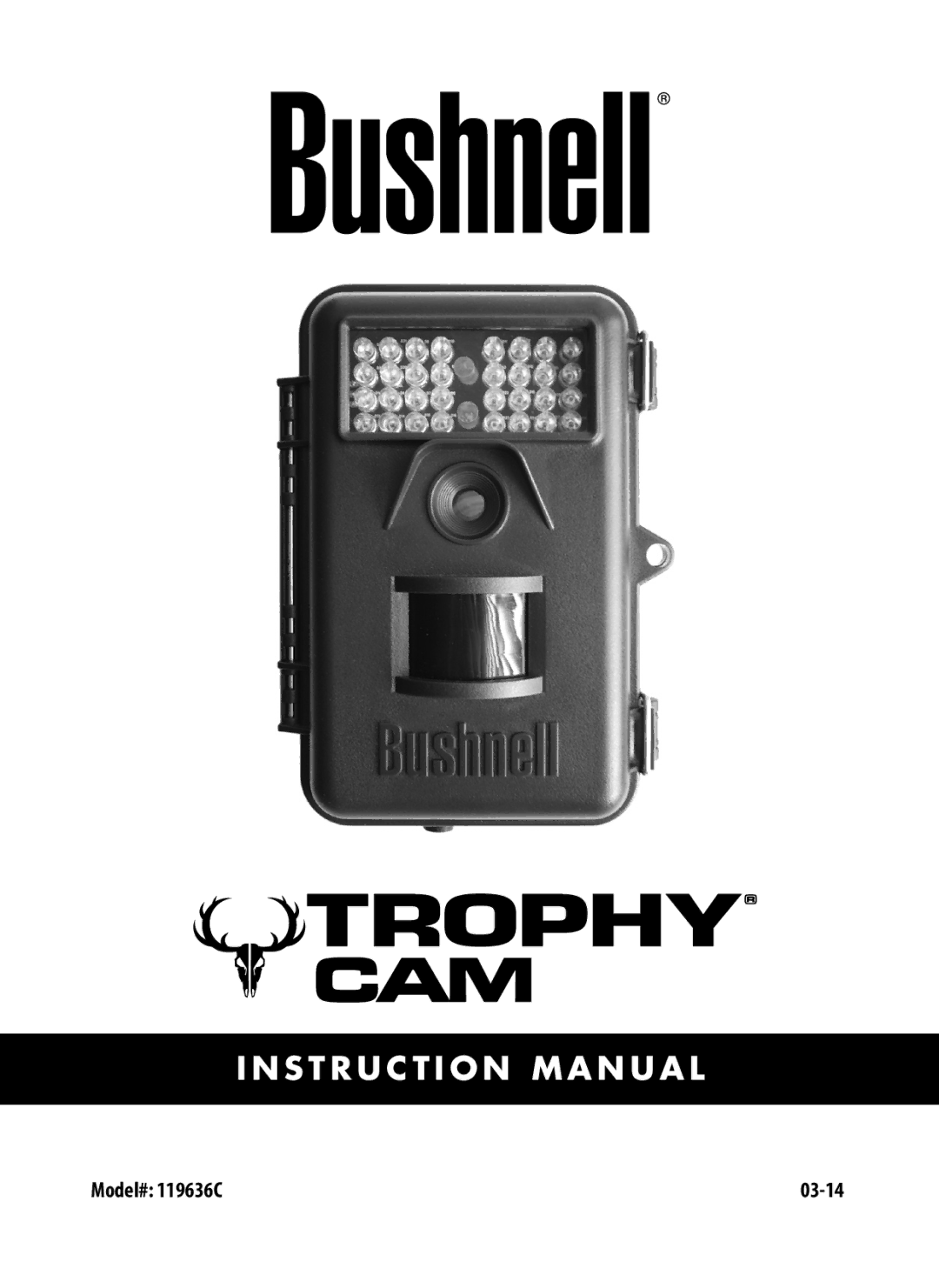 Bushnell 119636C instruction manual S T R U C T I O N M a N U a L 