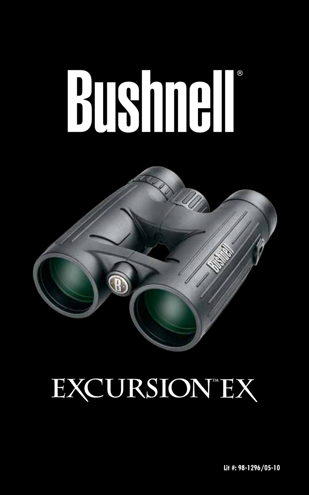 Bushnell 161001CM, Excursion EX manual Lit # 98-1296/05-10 