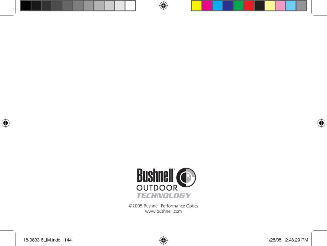 Bushnell instruction manual Bushnell Performance Optics 18-0833 6LIM.indd 28/05 24829 PM 