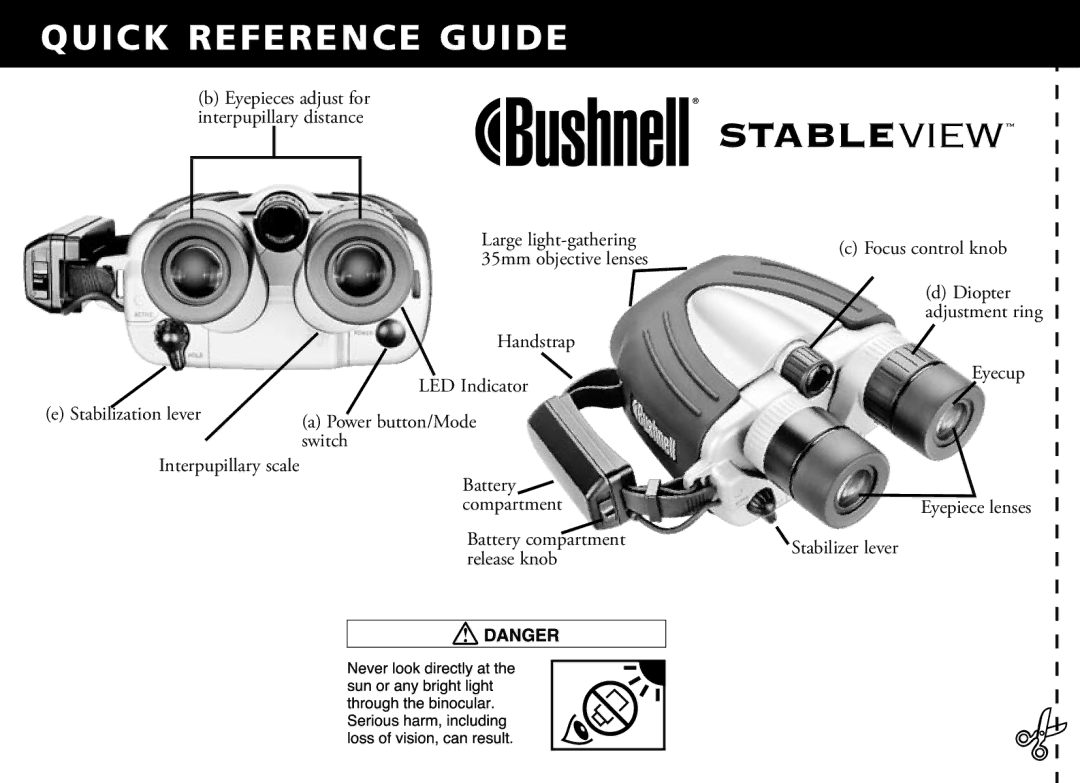 Bushnell 18-1035 manual Handstrap 