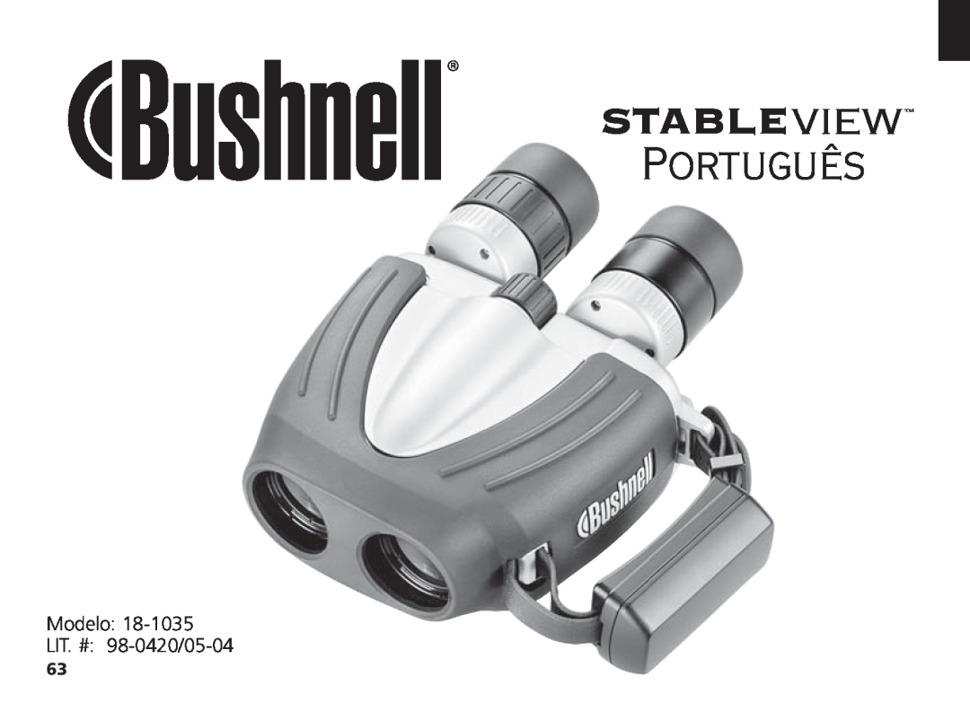 Bushnell 18-1035 manual Português, Modelo LIT. # 98-0420/05-04 