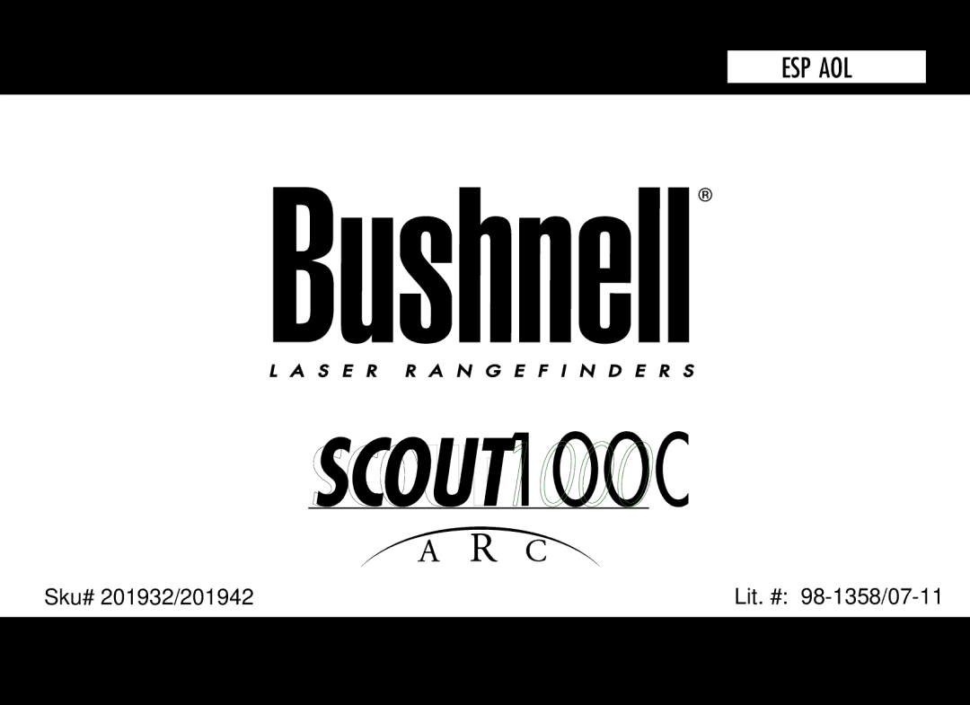 Bushnell 201942 manual Español 