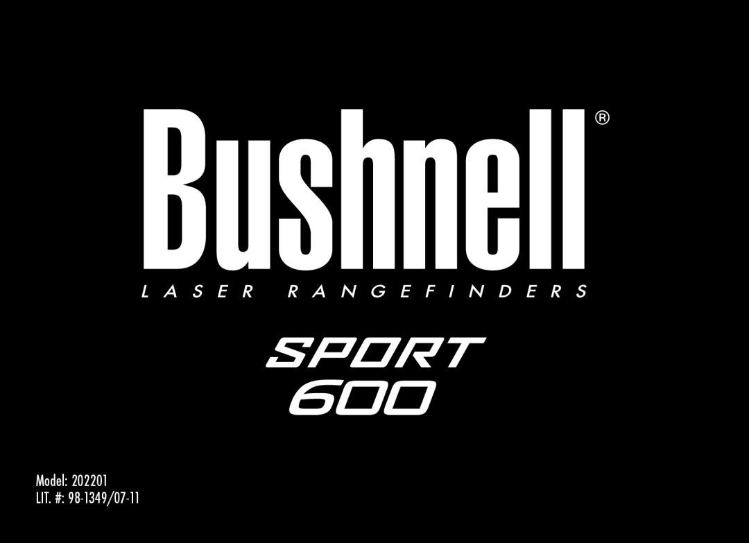 Bushnell 202201 manual S E R R a N G E F I N D E R S 