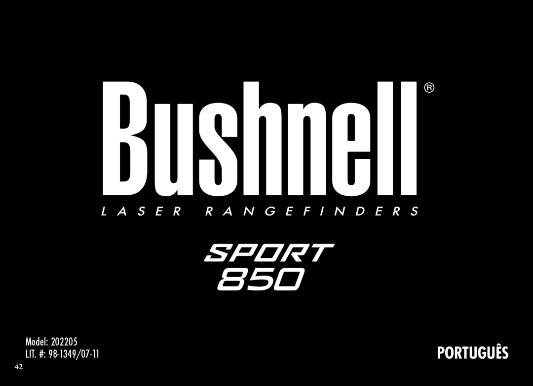 Bushnell 202205 manual Português 