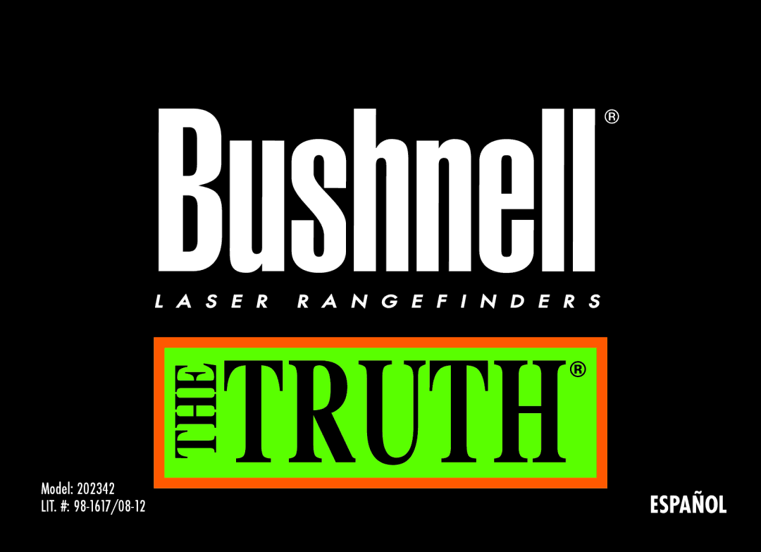 Bushnell 202342 manual Español 