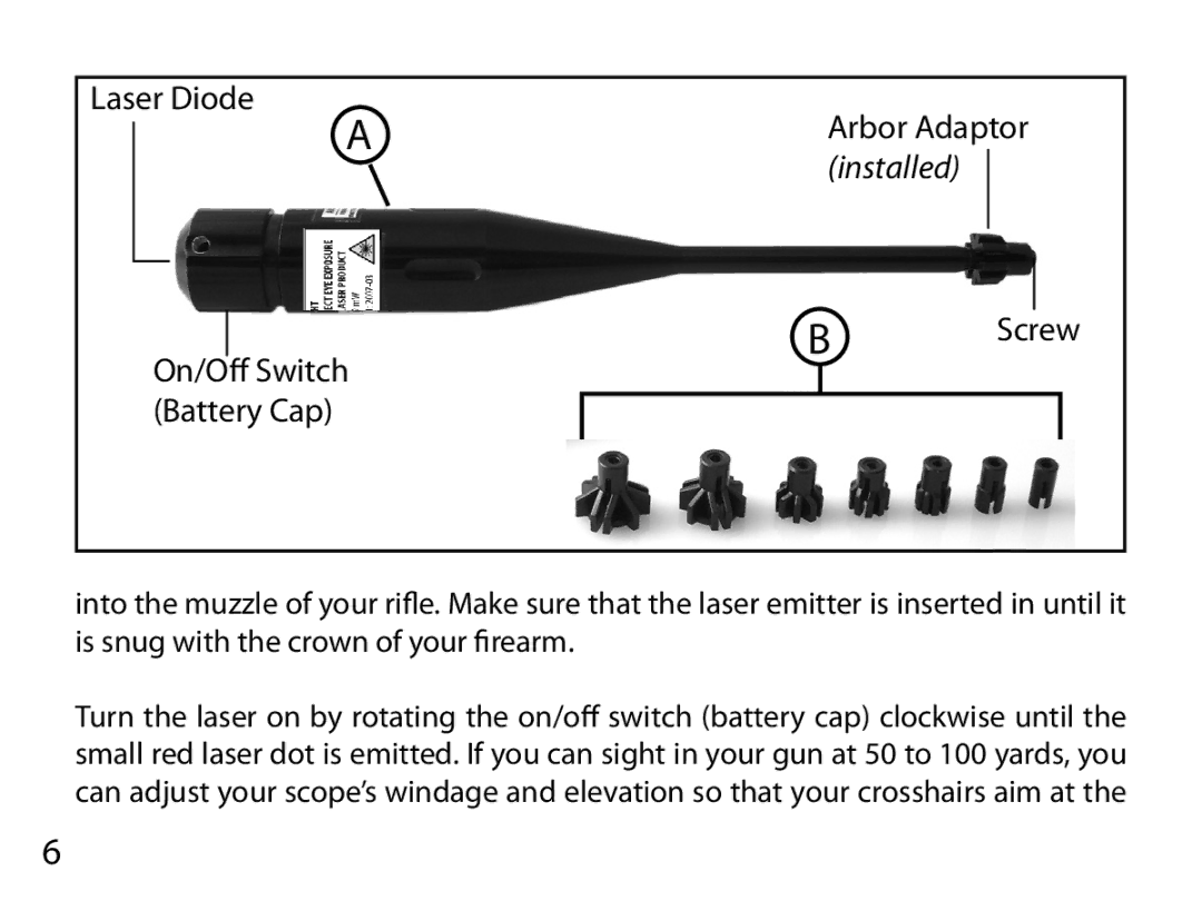 Bushnell 740100 instruction manual Installed 