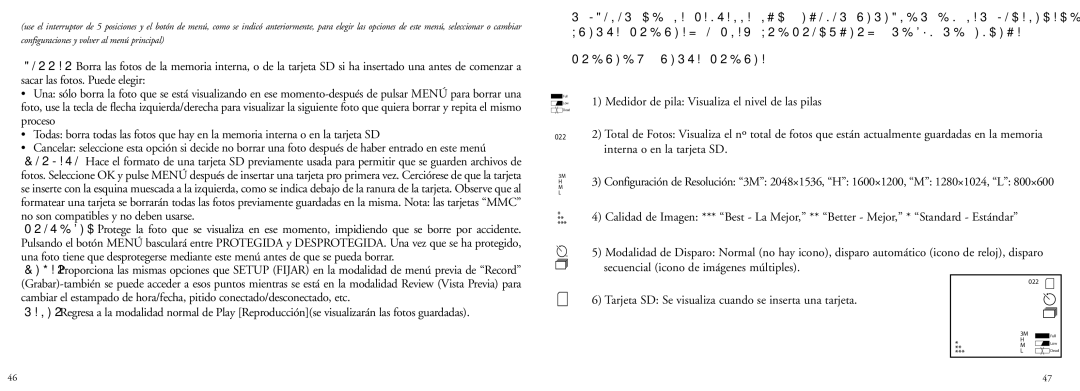 Bushnell 78-7351 manual Proceso 