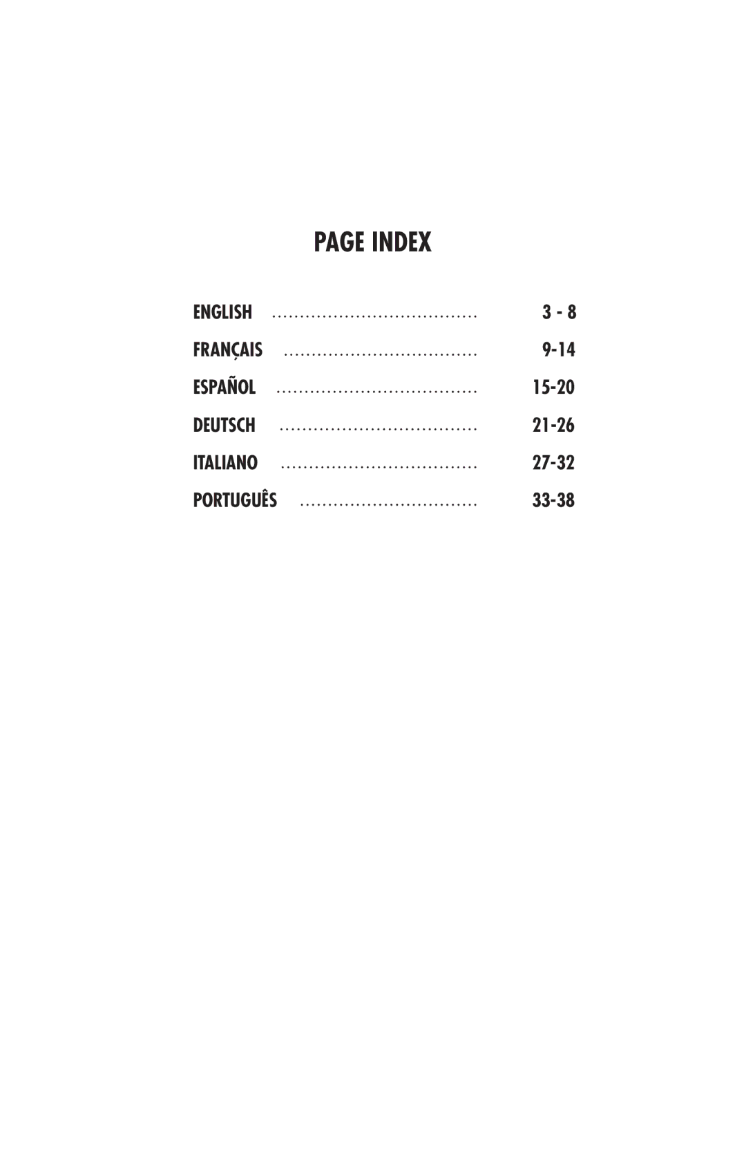 Bushnell 786050 instruction manual Index 