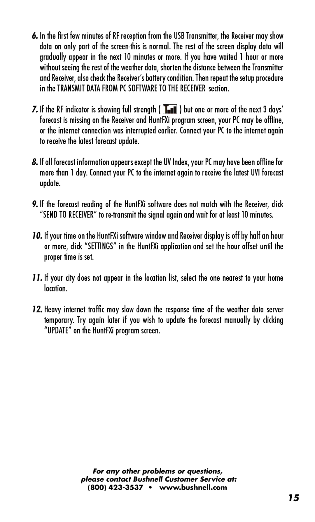 Bushnell 960072C instruction manual 