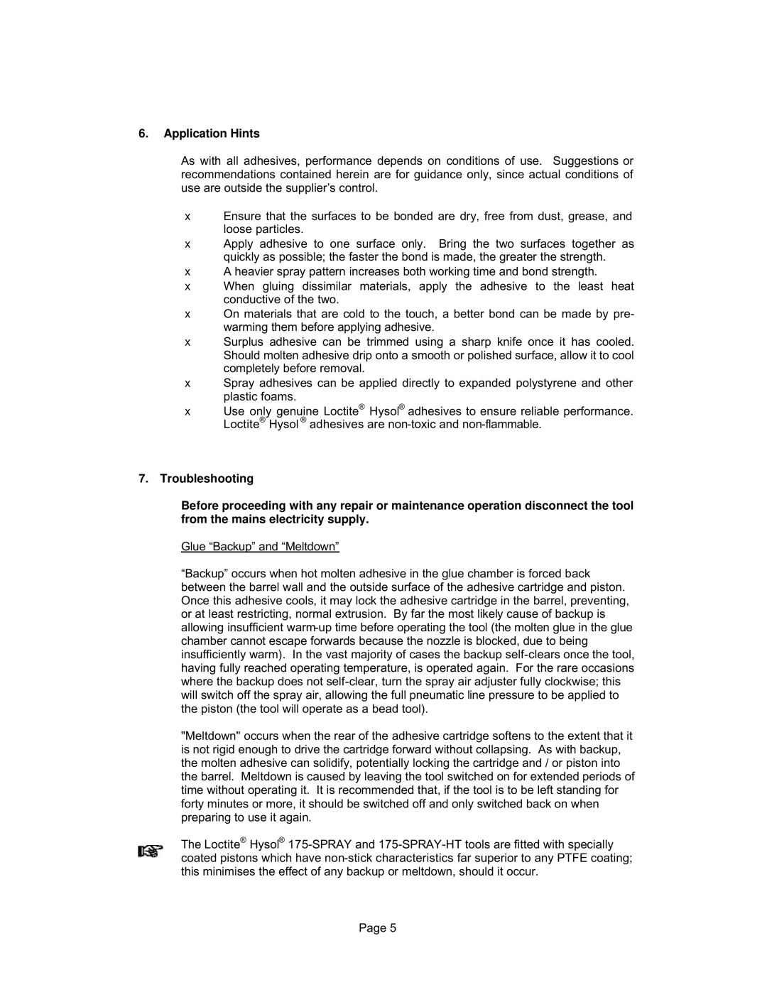 Bushnell 98041, 98037 operation manual Application Hints 