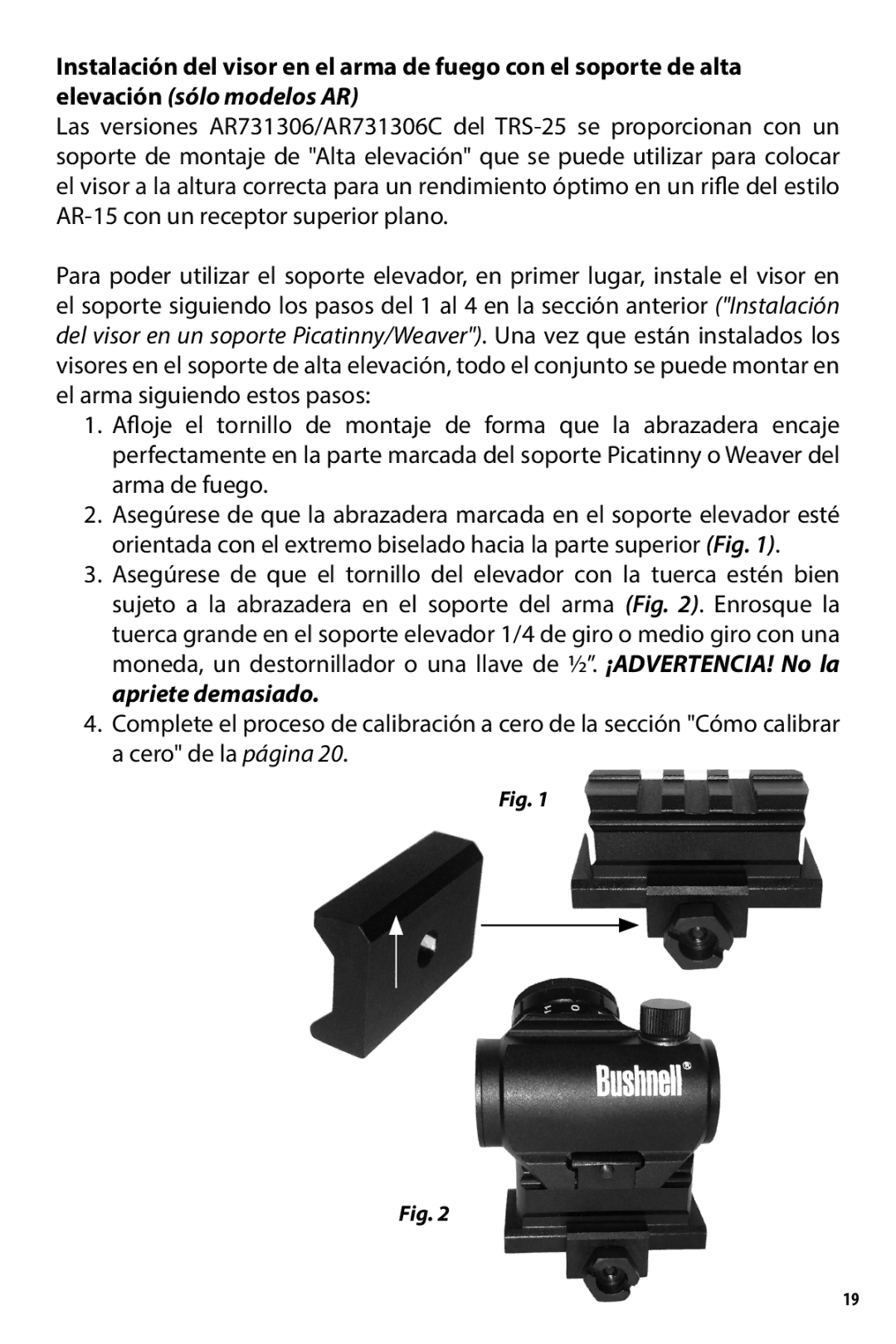 Bushnell 731309, 731303, AR731306C owner manual 