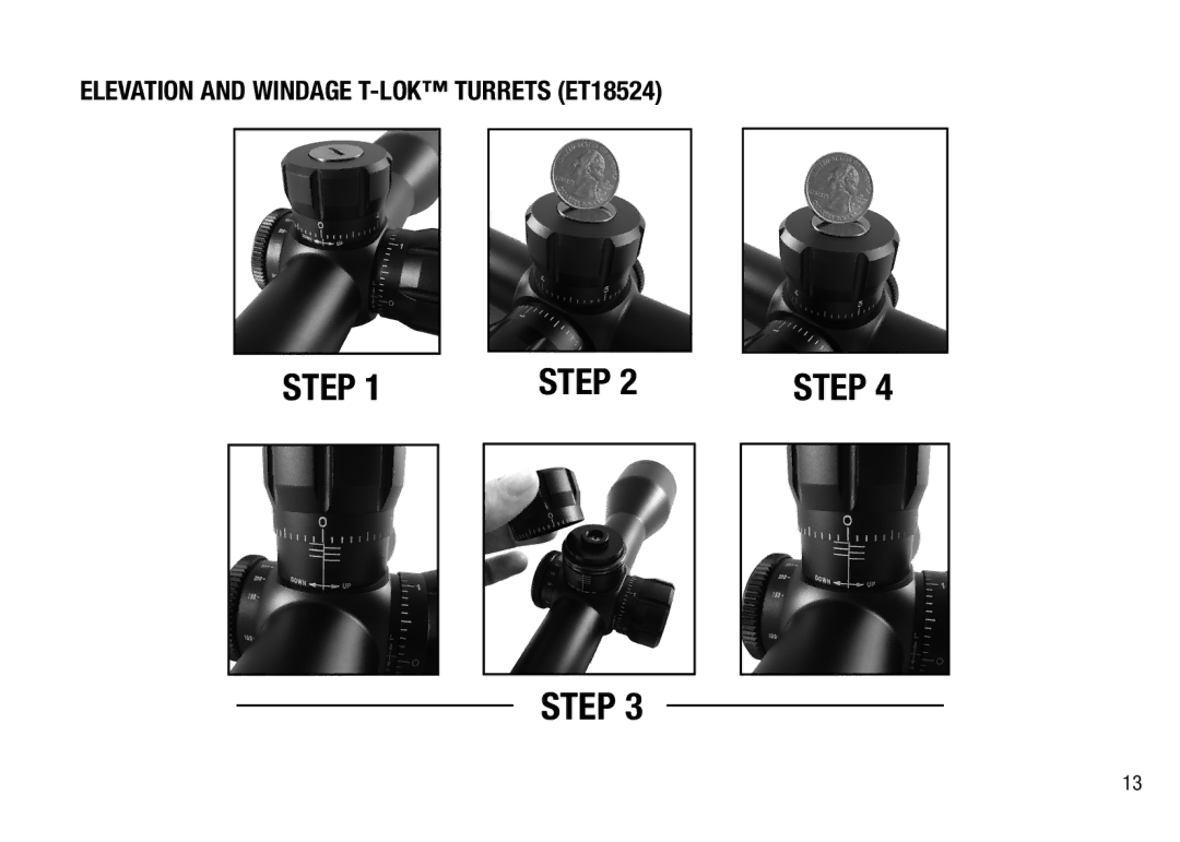 Bushnell BTR-2, BTR-MIL, BTR-1 manual Step 