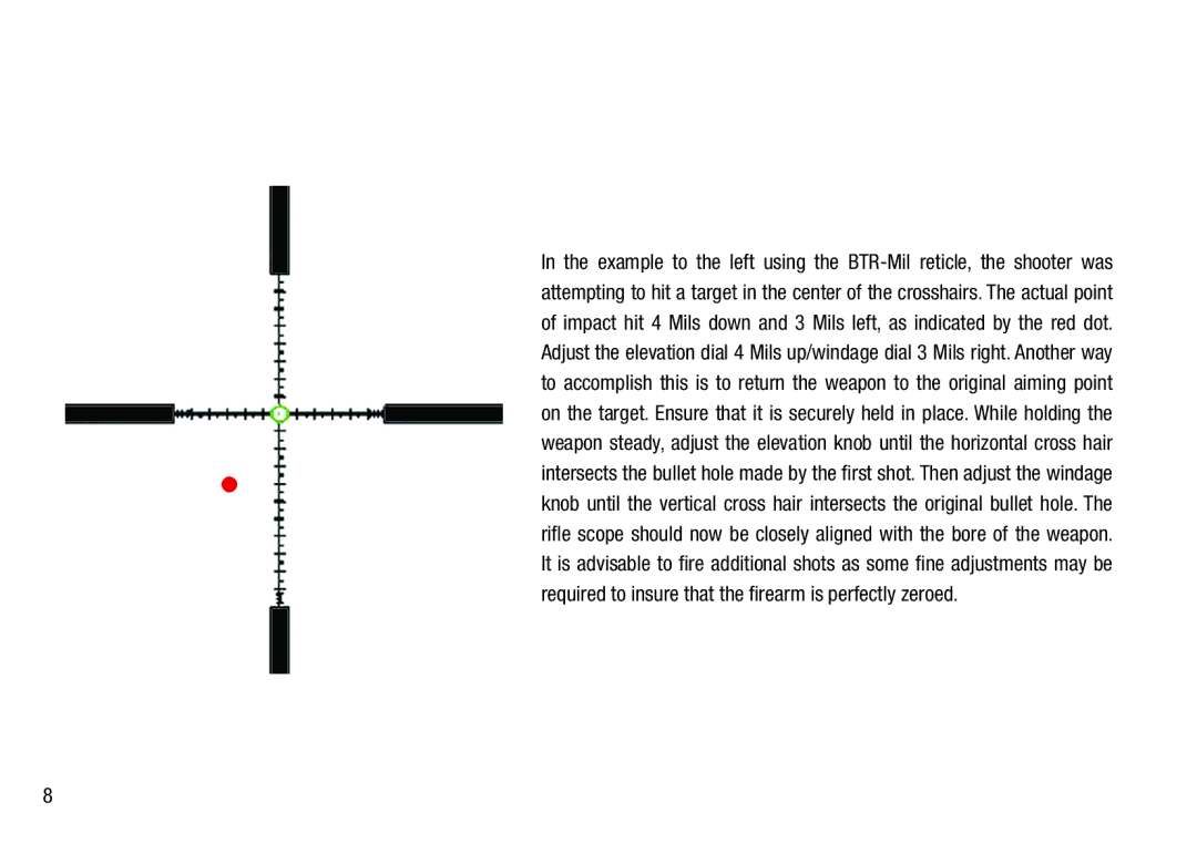 Bushnell BTR-1, BTR-MIL, BTR-2 manual 