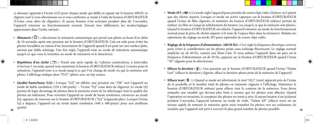 Bushnell Nov-00 instruction manual Qualité 