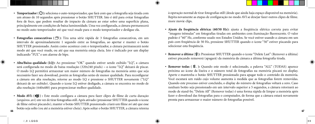 Bushnell Nov-00 instruction manual Indicando FUL e um alarme de bipe 