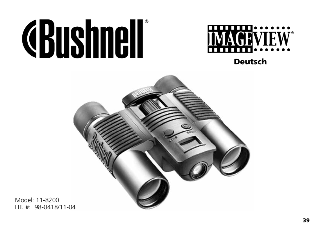 Bushnell Nov-00 manual Deutsch 