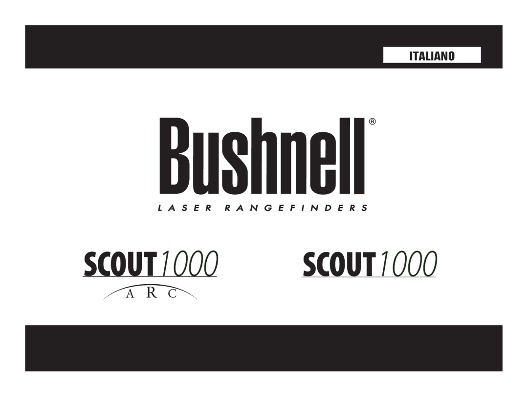 Bushnell SCOUT1000 manual 102 