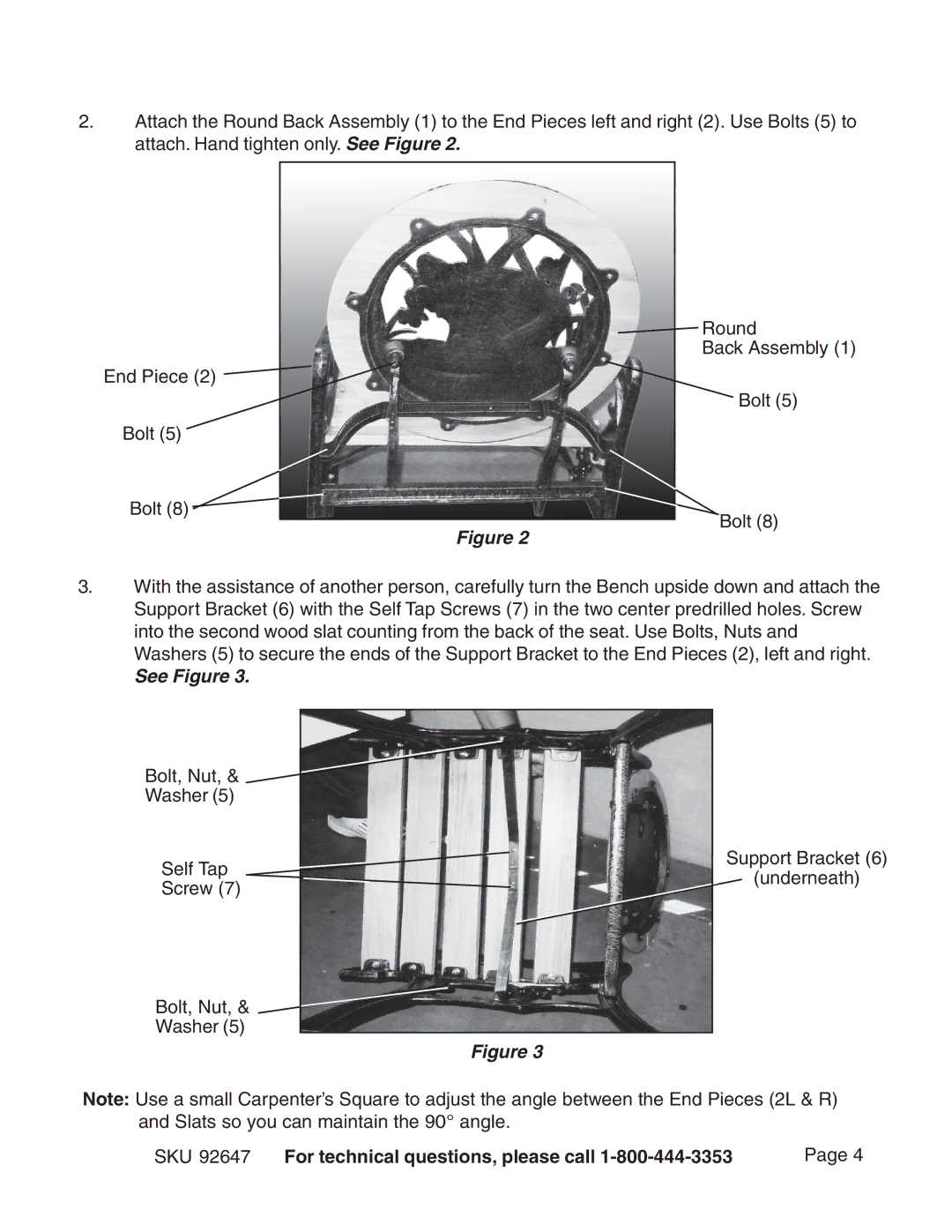 Butler 92647 manual See Figure 