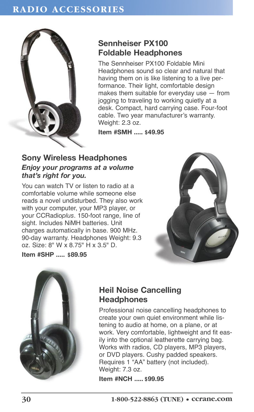 C. Crane 19f manual Sennheiser PX100 Foldable Headphones, Sony Wireless Headphones, Heil Noise Cancelling Headphones 