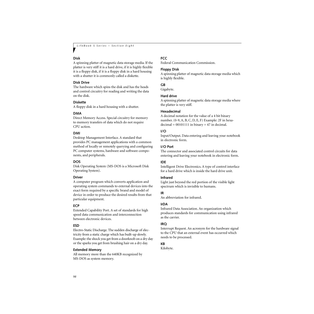 Cabin S Series.book Disk Drive, Diskette, Driver, Extended Memory, Floppy Disk, Hard drive, Hexadecimal, Port, IrDA 