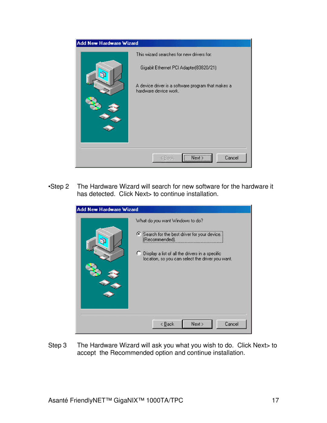 Cables to Go 1000TA/TPC user manual 