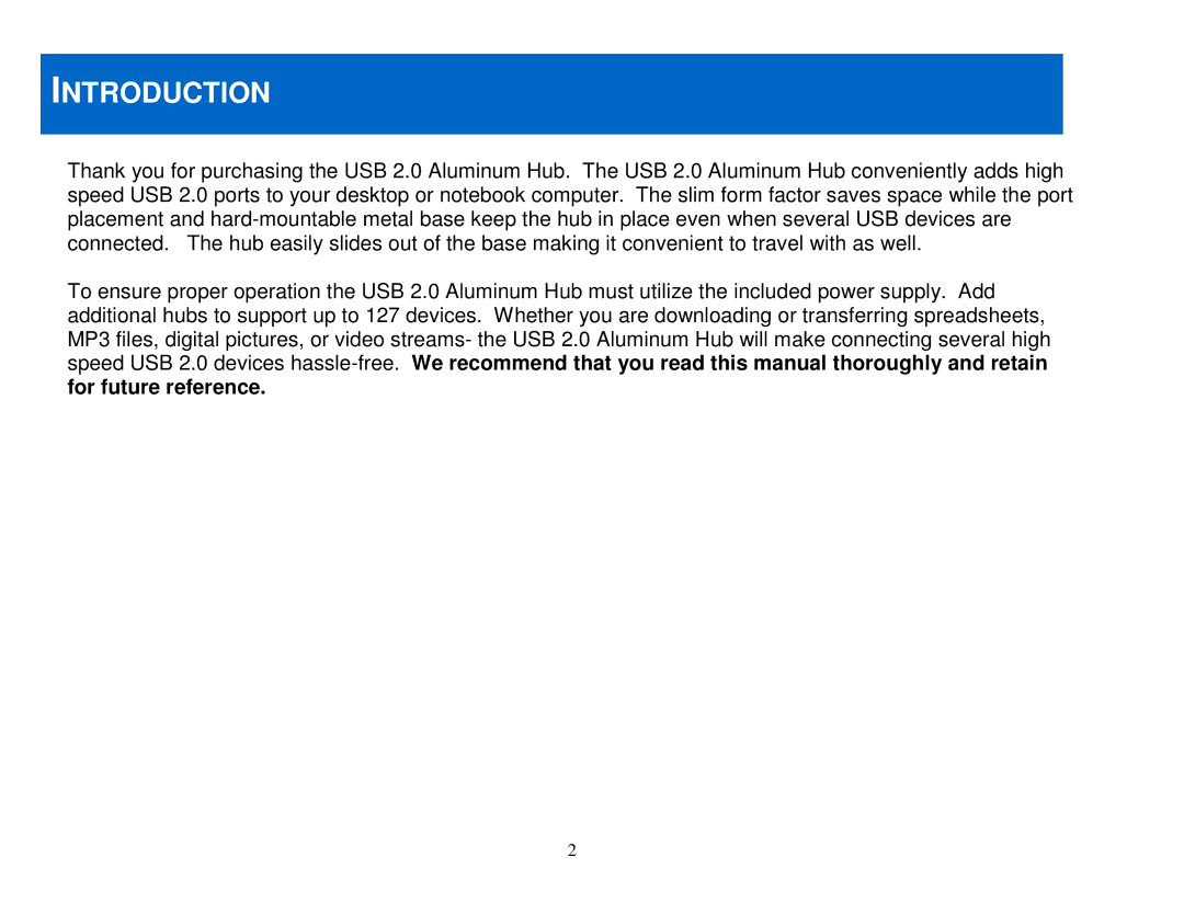 Cables to Go 29509, 29508 manual Introduction 