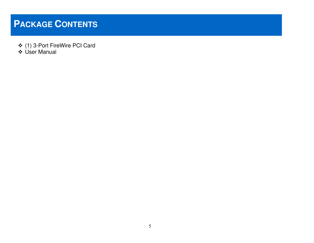 Cables to Go 29970 manual Package Contents 