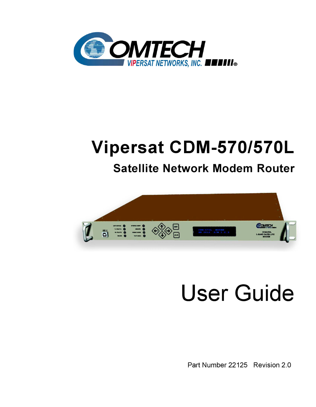 Cables to Go CDM-570L manual User Guide 