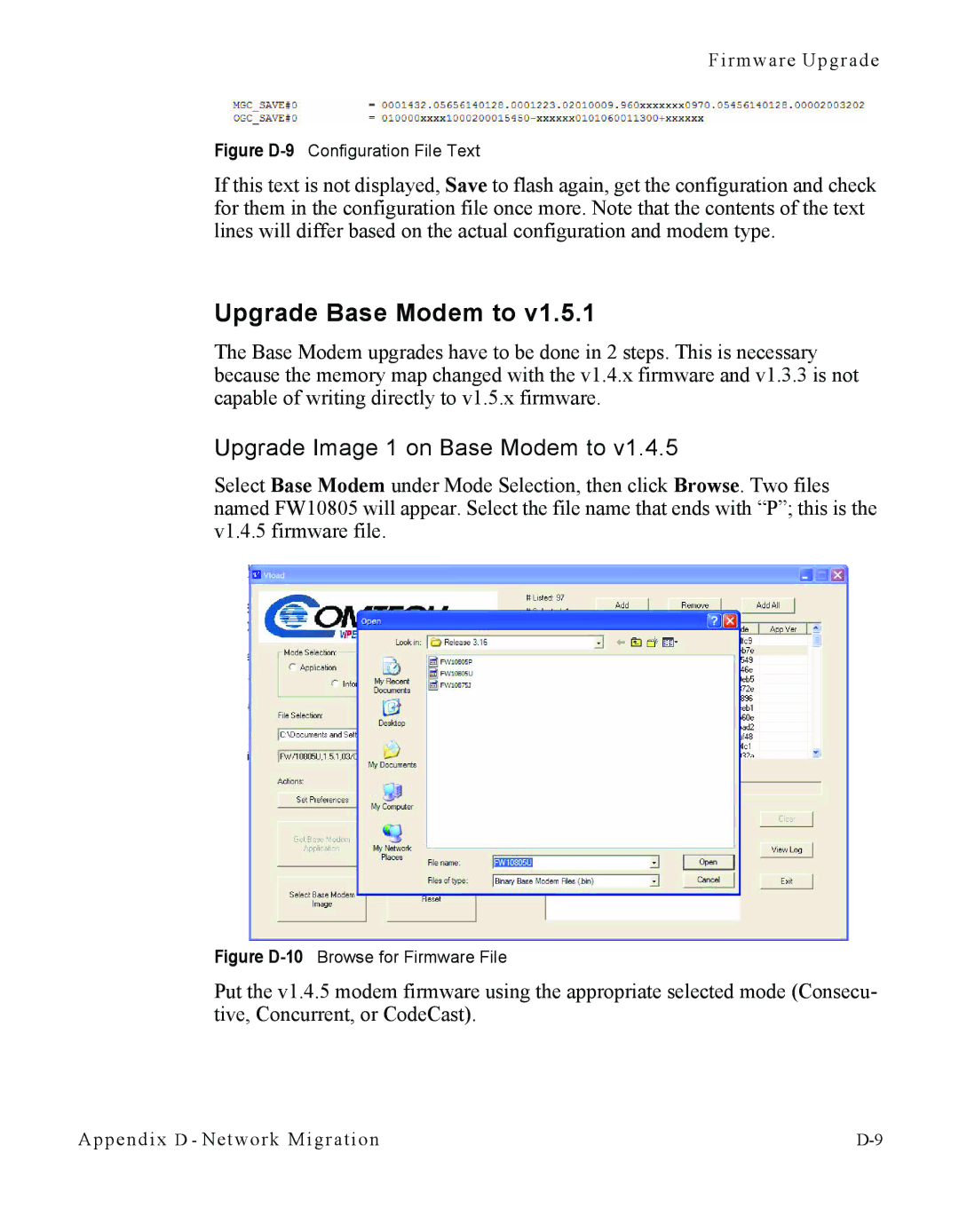 Cables to Go CDM-570L manual Upgrade Base Modem to, Upgrade Image 1 on Base Modem to 