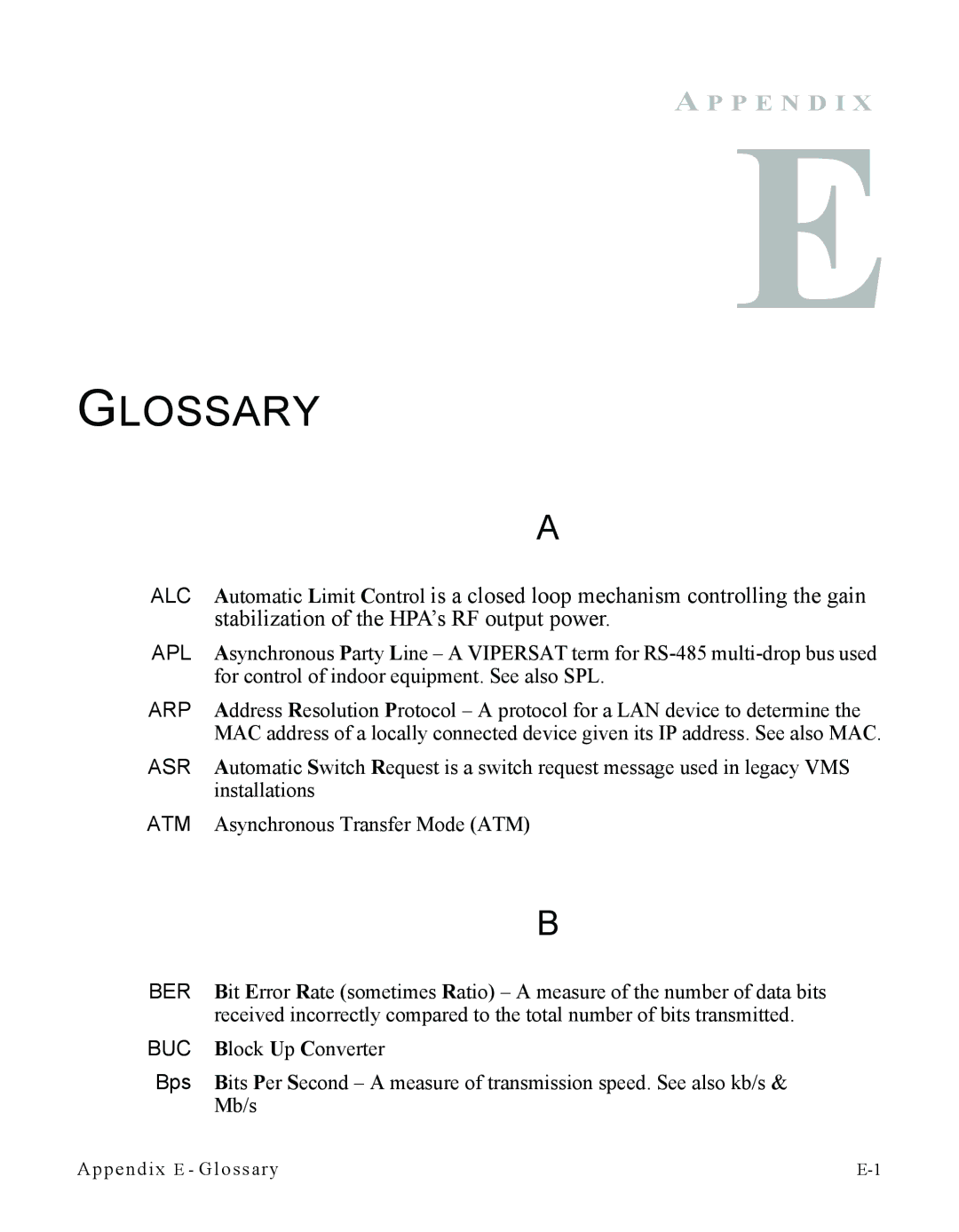 Cables to Go CDM-570L manual Glossary 