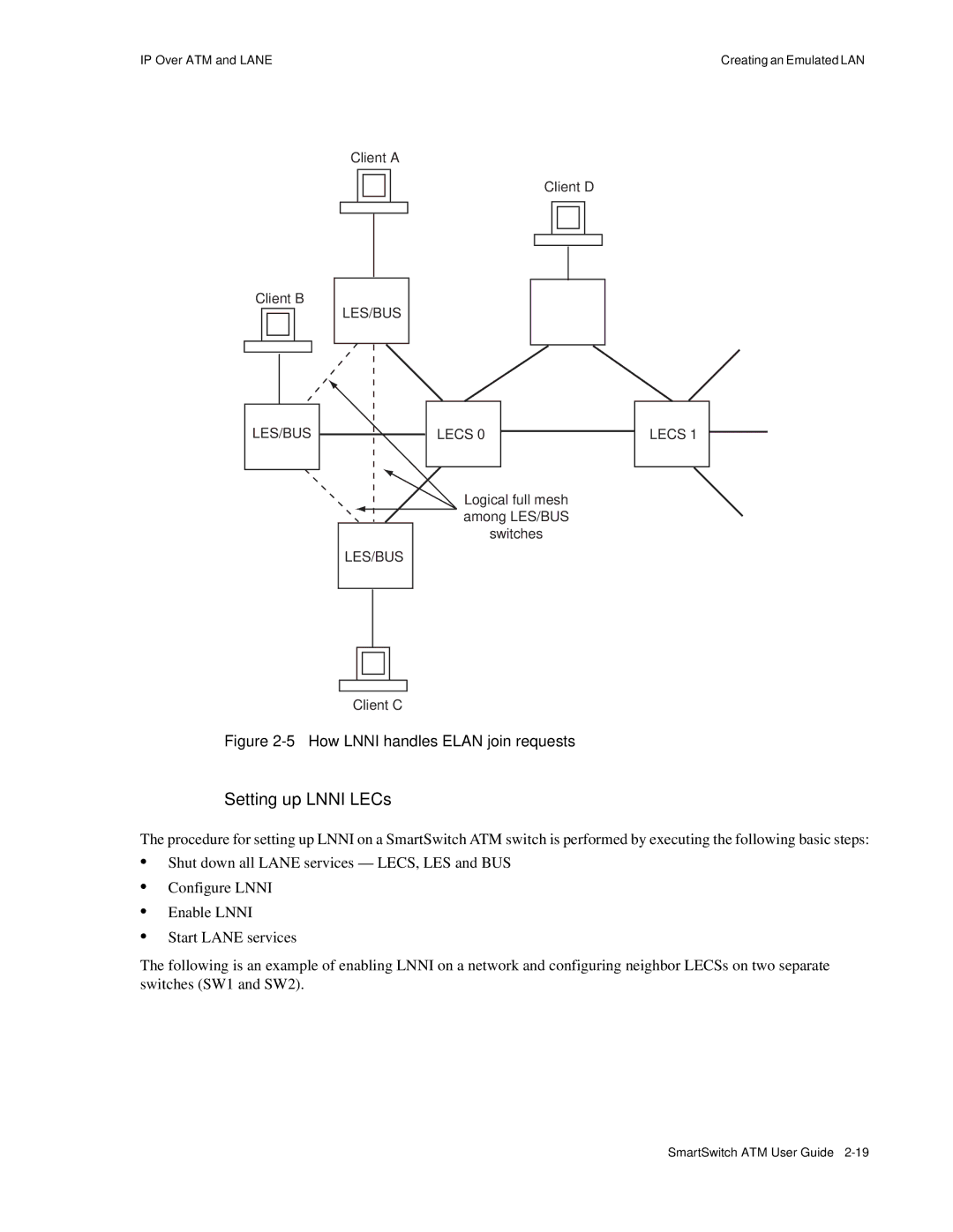 Cabletron Systems 04-0053-01 manual Setting up Lnni LECs, How Lnni handles Elan join requests 