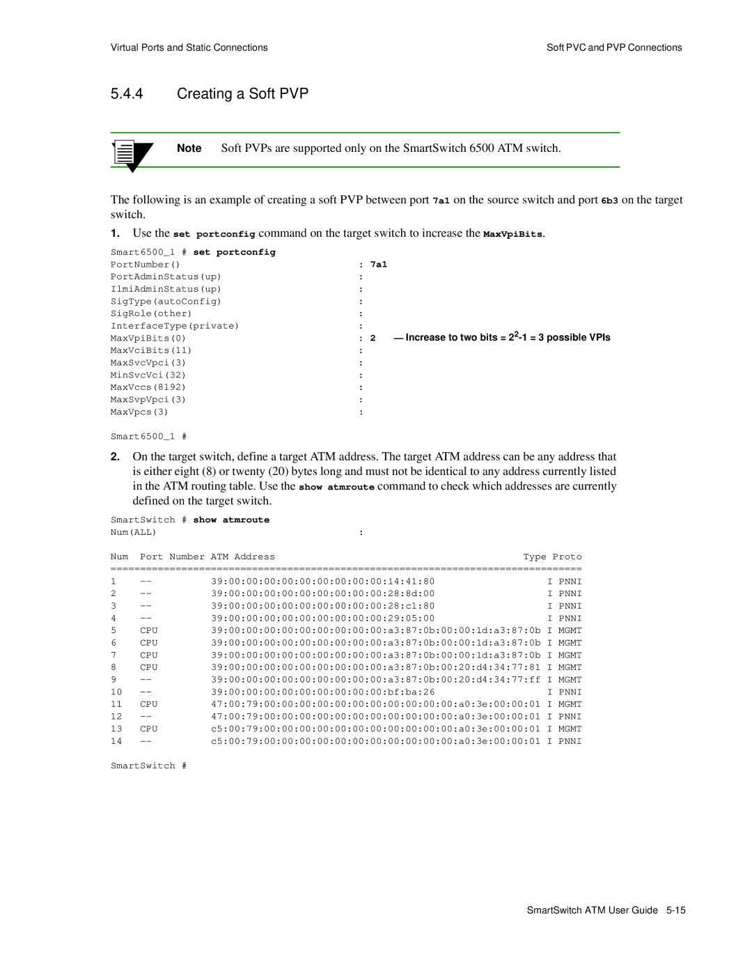 Cabletron Systems 04-0053-01 manual Creating a Soft PVP, 7a1 