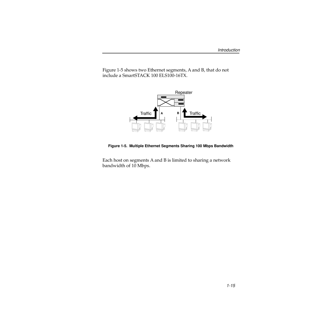 Cabletron Systems 100 manual Repeater Traffic 