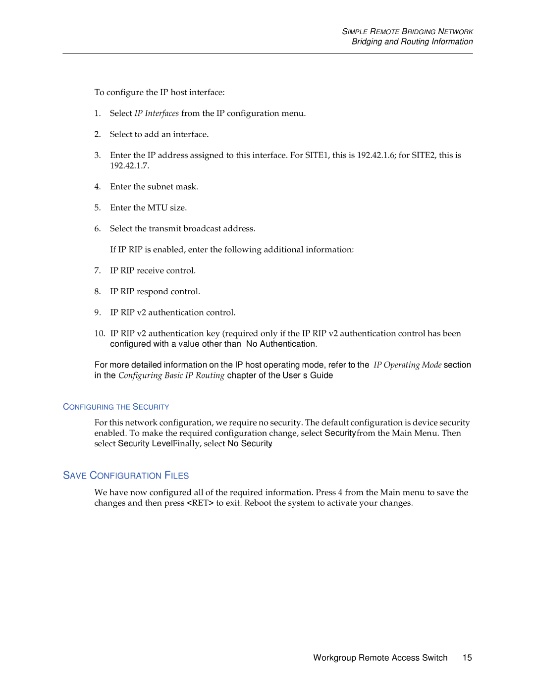 Cabletron Systems 1200, 1000 manual Save Configuration Files 