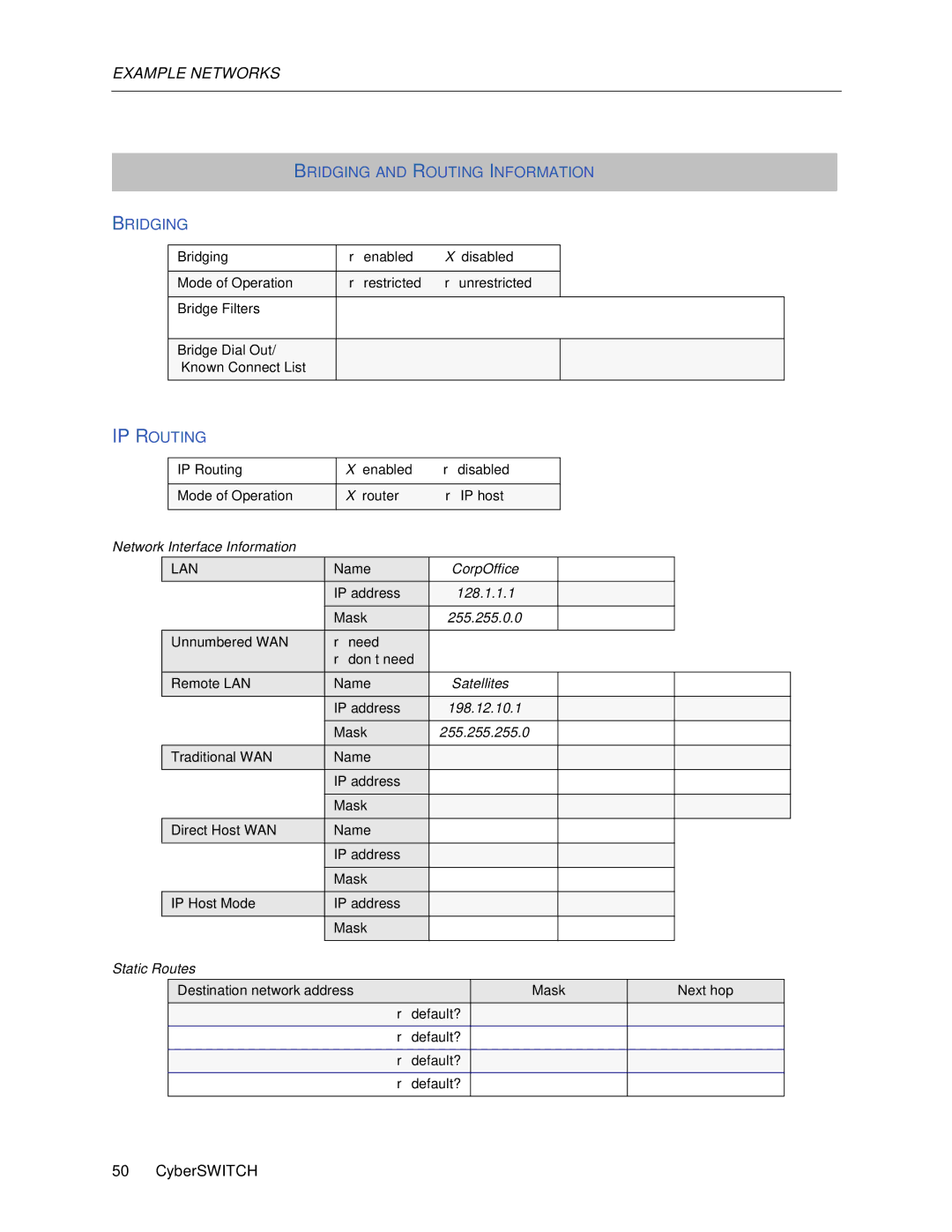 Cabletron Systems 1000, 1200 manual CorpOffice 