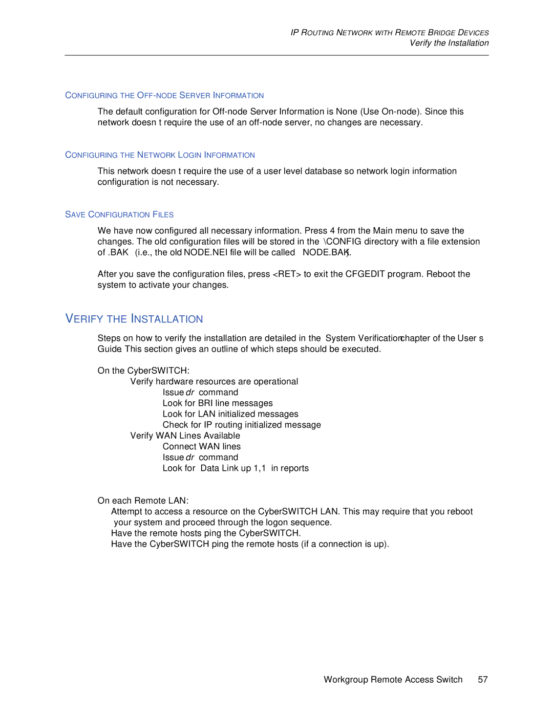 Cabletron Systems 1200, 1000 manual Save Configuration Files 