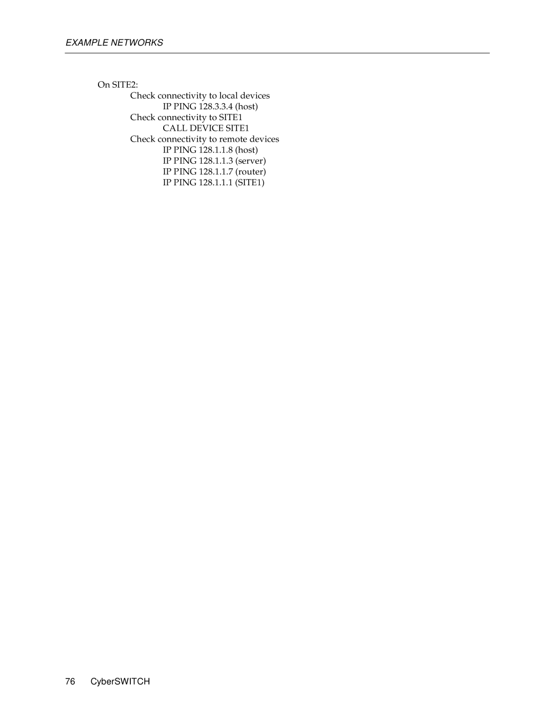 Cabletron Systems 1000, 1200 manual Example Networks 