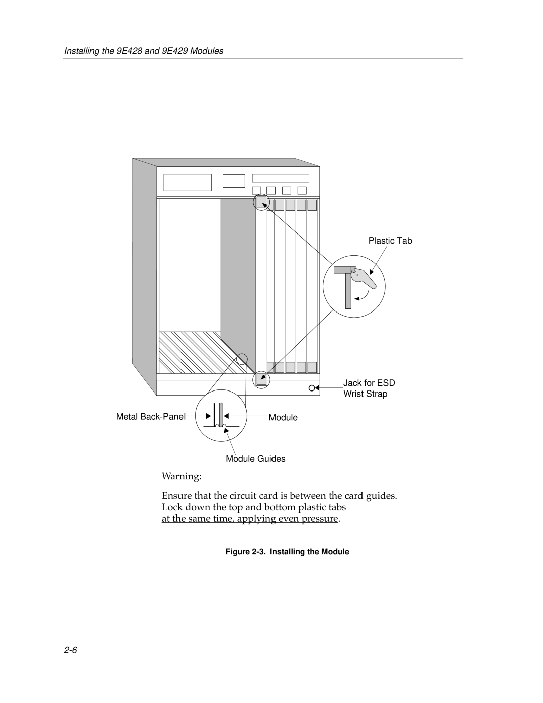 Cabletron Systems 12 manual Installing the Module 