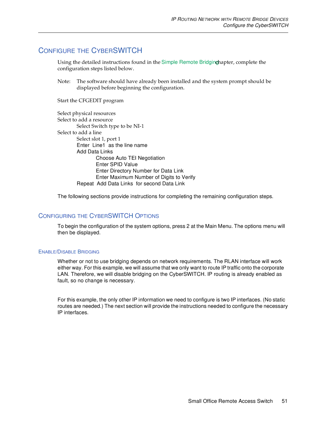 Cabletron Systems 150 manual ENABLE/DISABLE Bridging 