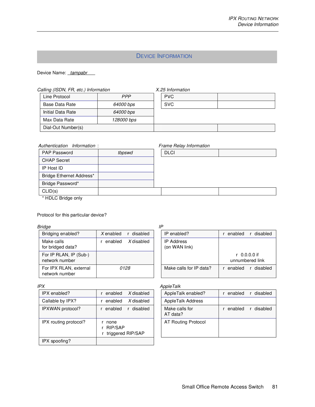 Cabletron Systems 150 manual 128000 bps 