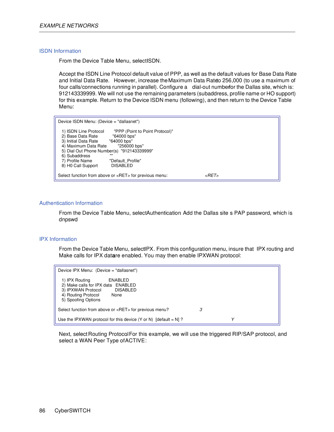 Cabletron Systems 150 manual Isdn Information 