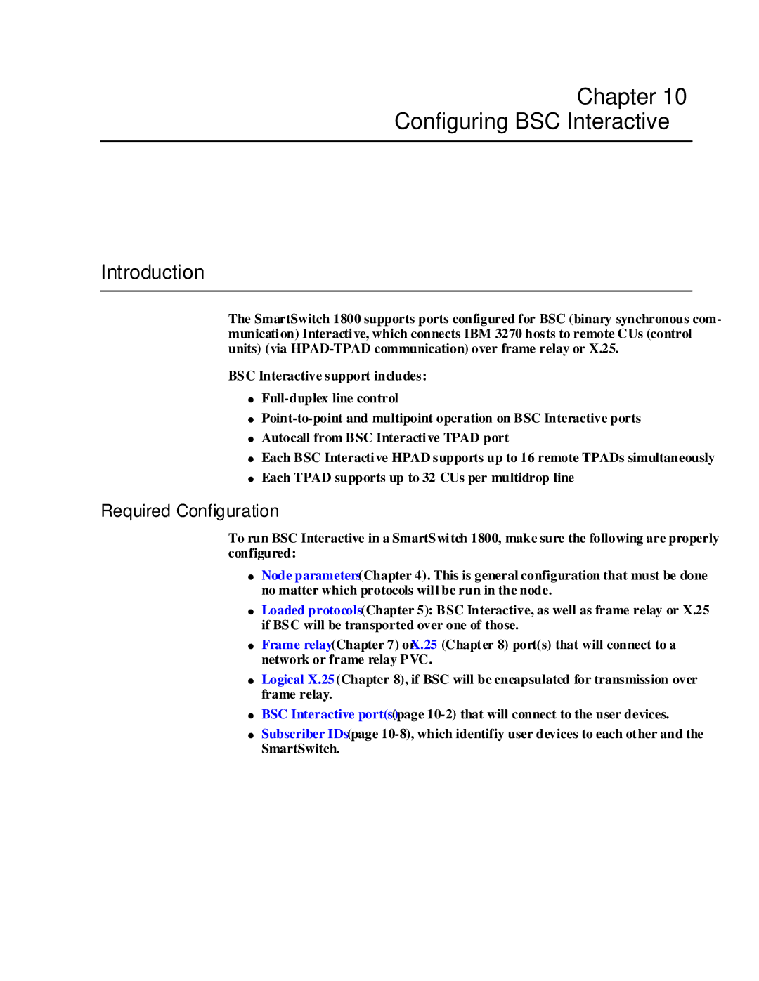 Cabletron Systems 1800 manual Chapter Configuring BSC Interactive, Introduction 