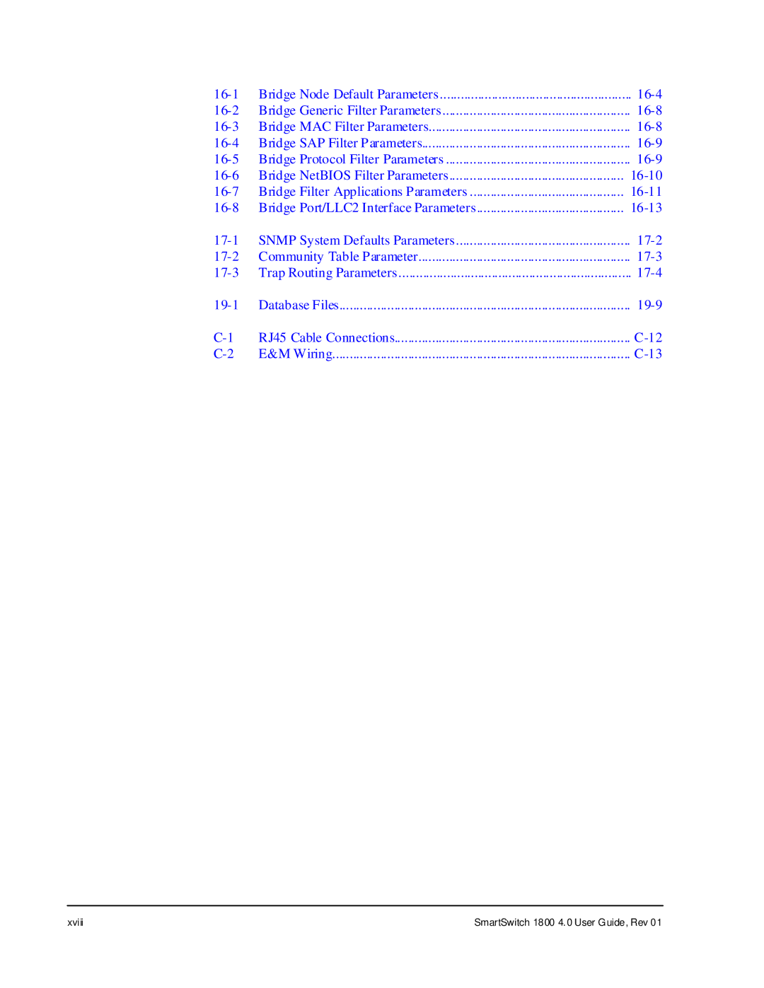 Cabletron Systems 1800 manual 16-8 