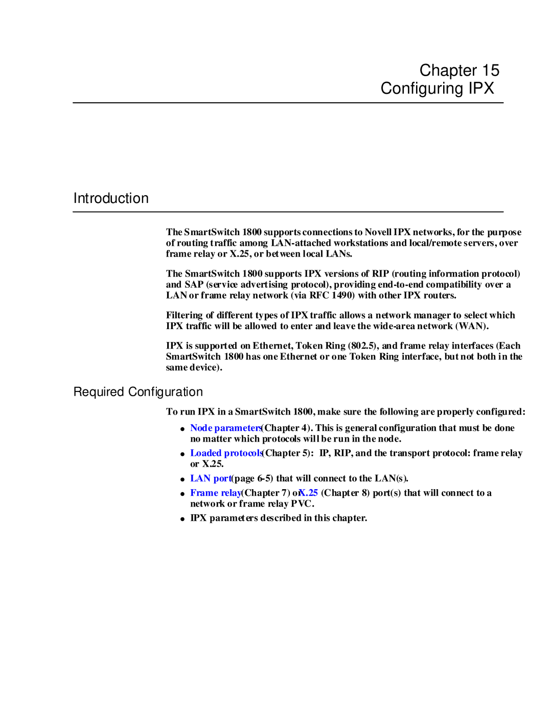 Cabletron Systems 1800 manual Chapter Configuring IPX, Introduction 