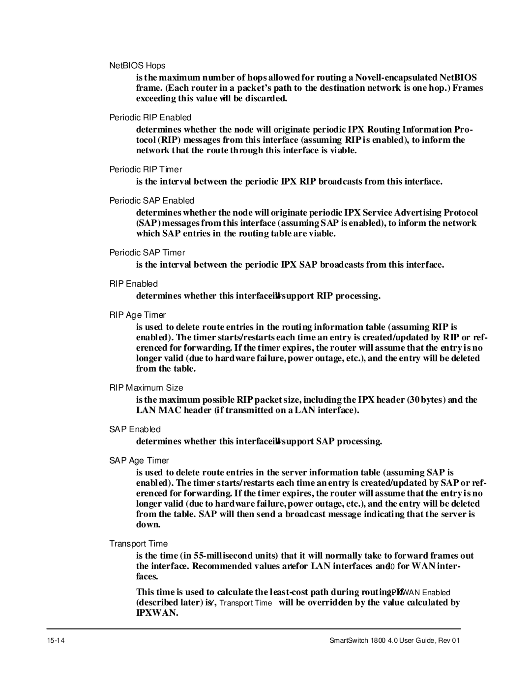 Cabletron Systems 1800 manual Ipxwan 