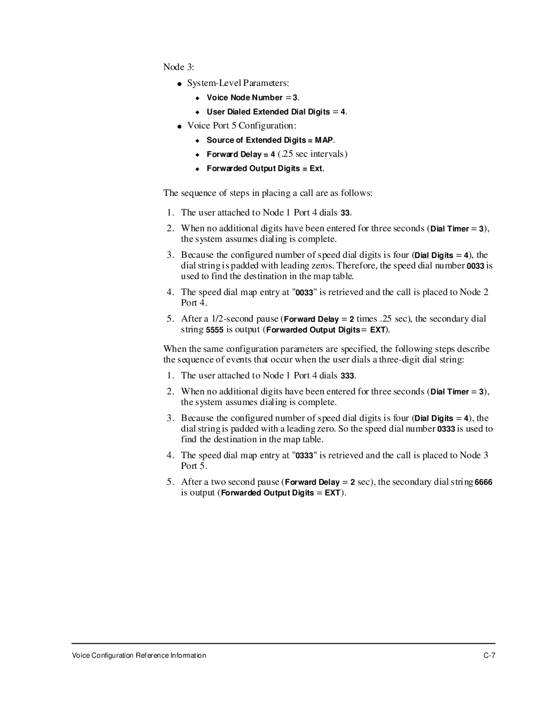 Cabletron Systems 1800 manual Voice Port 5 Configuration 