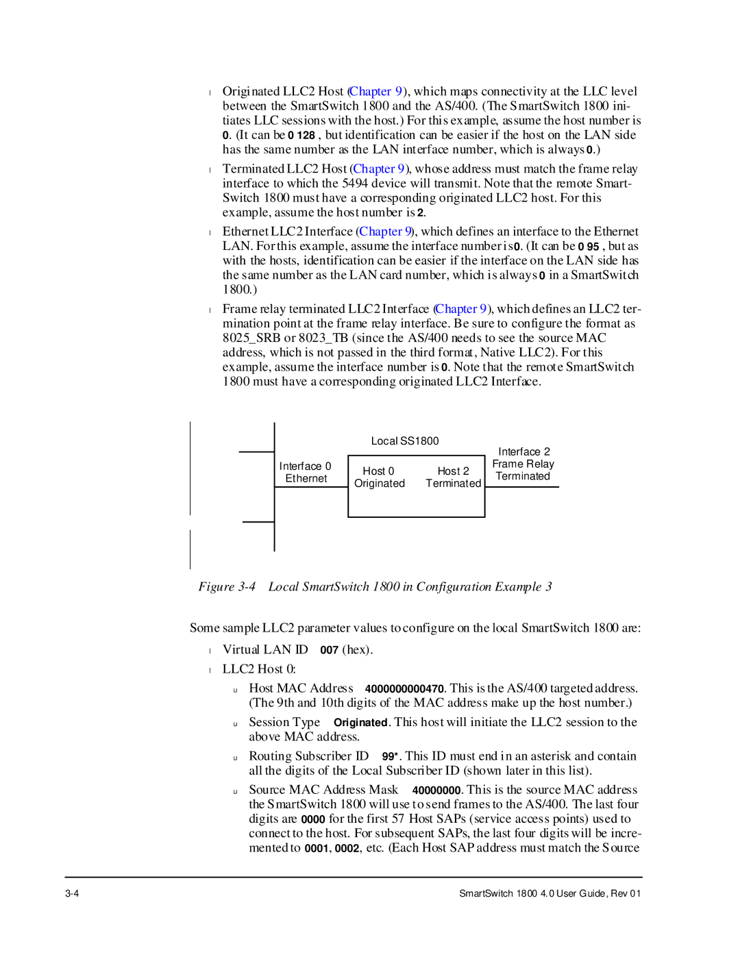 Cabletron Systems manual Local SmartSwitch 1800 in Configuration Example 