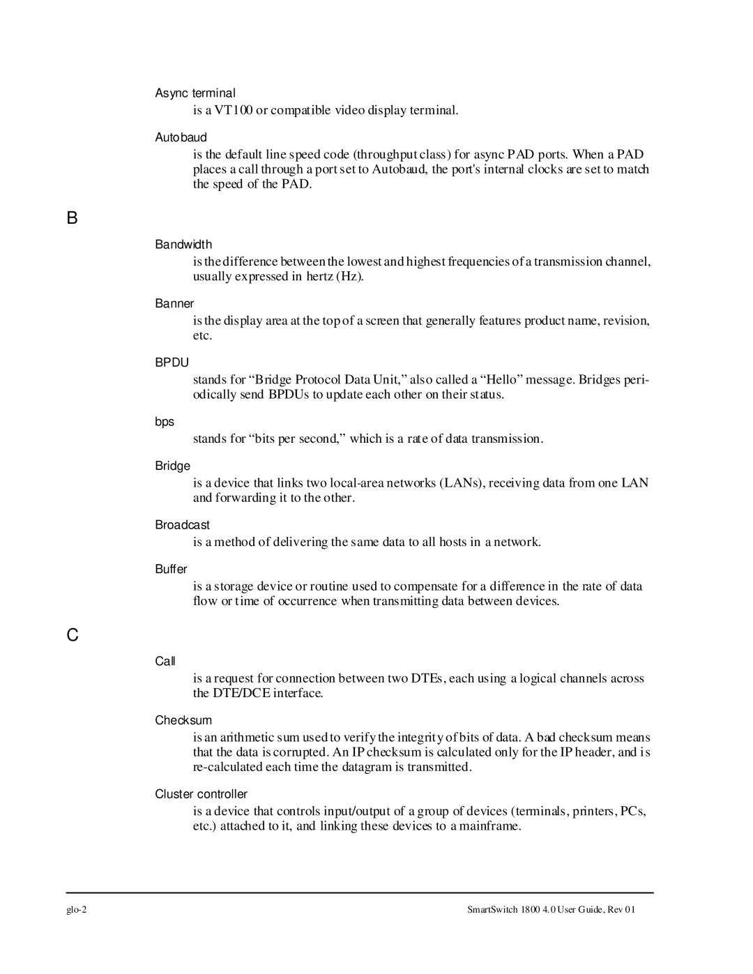 Cabletron Systems 1800 manual Bpdu 