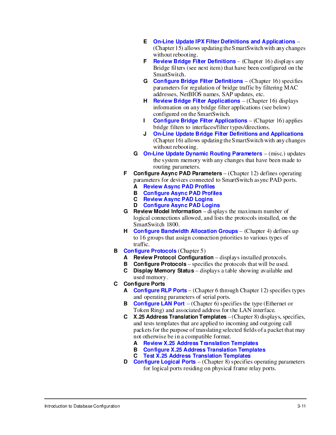 Cabletron Systems 1800 manual On-Line Update IPX Filter Definitions and Applications 