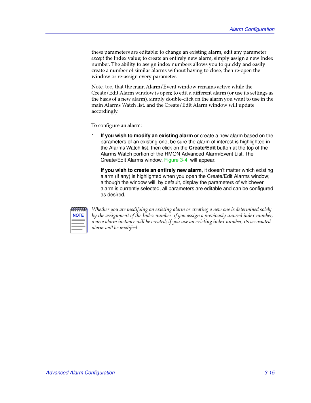 Cabletron Systems 2000 manual Alarm Conﬁguration 